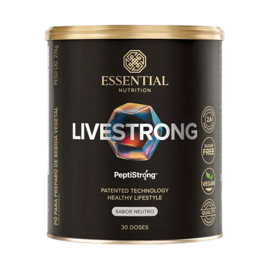 Essential Nutrition Livestrong Neutro Lata 276g/30Ds Essential Peptistrong