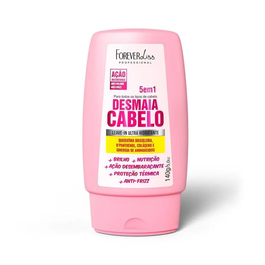 Forever Liss Leave-In Desmaia Cabelo 5 em 1 140g