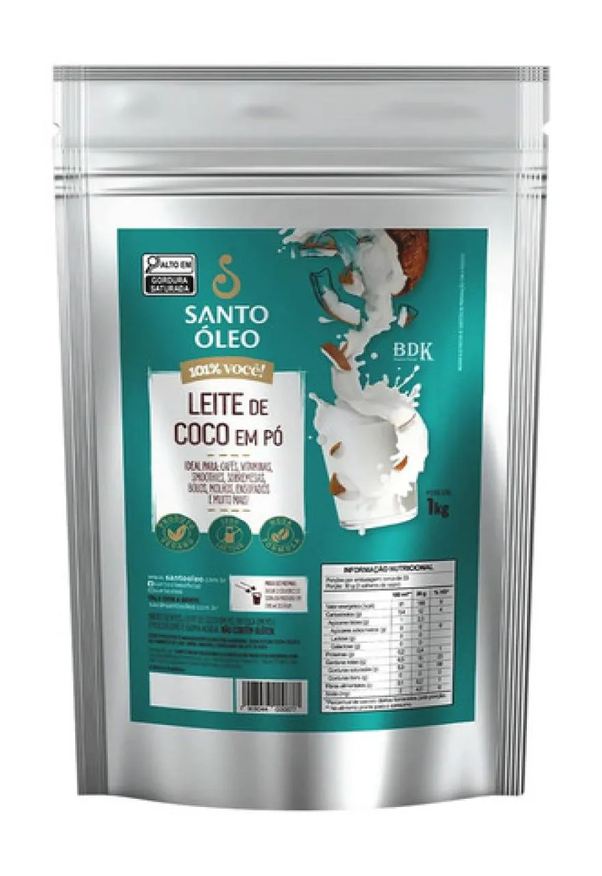 Santo Óleo Leite de Coco em Po 1kg - Santo Oleo
