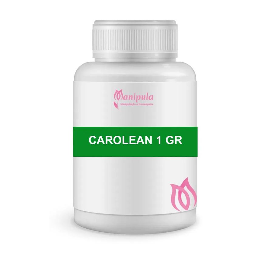 Manipula Carolean 1g (1000mg) - Controle do Apetite e Saciedade Prolongada - 30 Doses