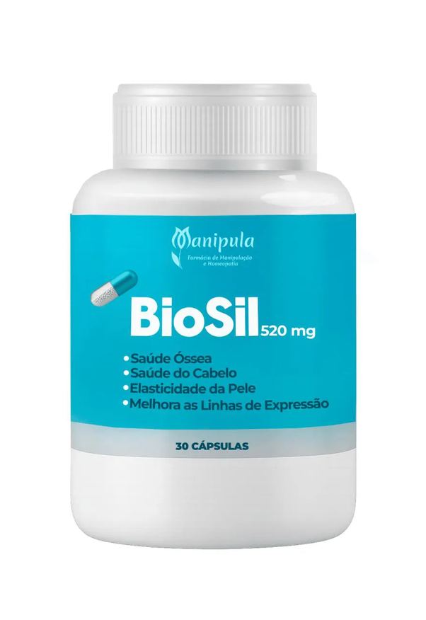Manipula Biosil Ch-Osa® 520mg - Beleza e Saúde de Dentro para Fora