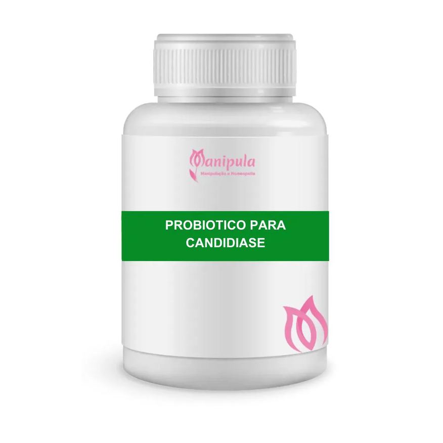Manipula Pool de Probióticos para Candidíase - Equilíbrio da Flora Vaginal - 30 Doses