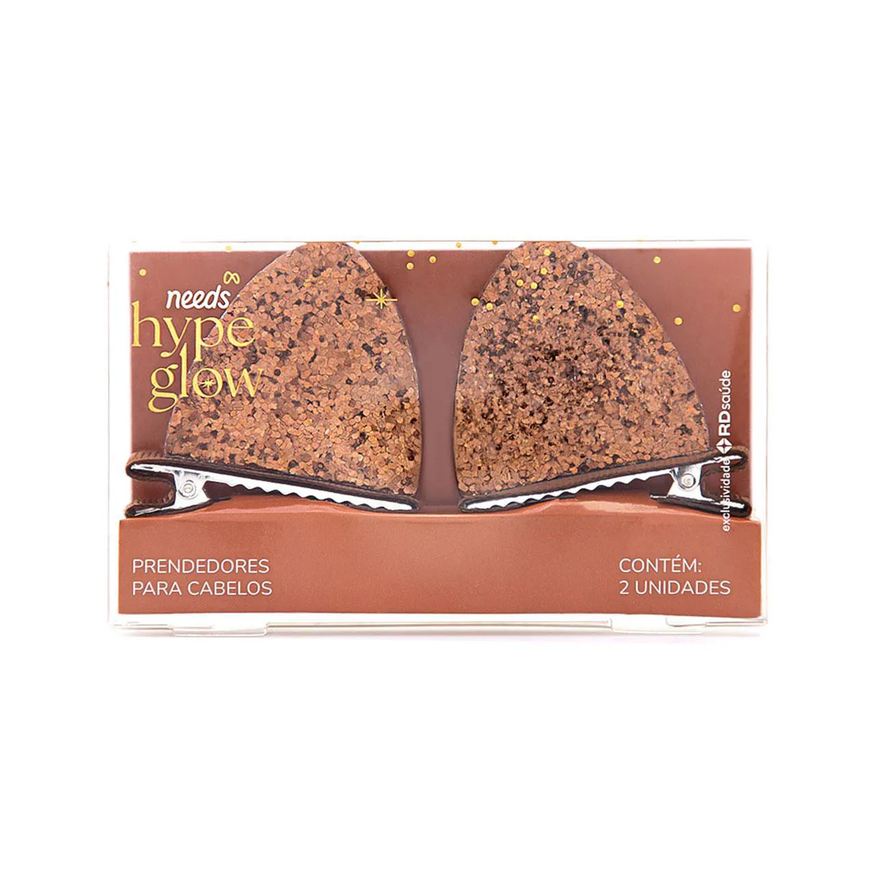 Needs Prendedor para Cabelo Hype Glow Orelhas de Gatinho 2 Unidades