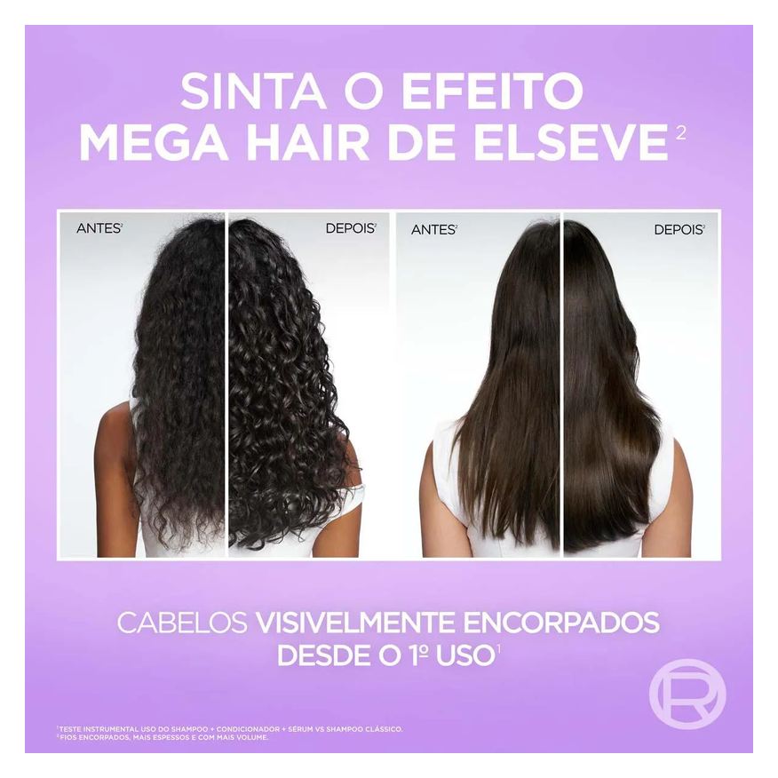 Elseve Condicionador Redensifica Fios Colágeno Lifter Redensificação e Maciez com Peptídeos de Colágeno 200ml
