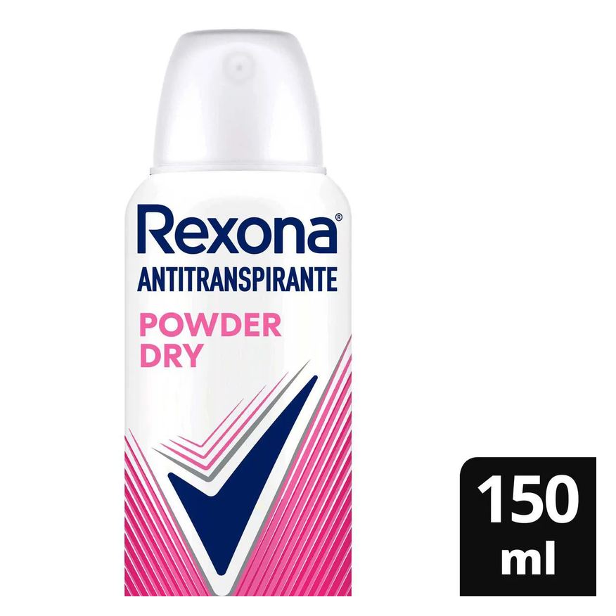 Rexona Desodorante Antitranspirante Aerosol Powder Dry Feminino 72h 150ml