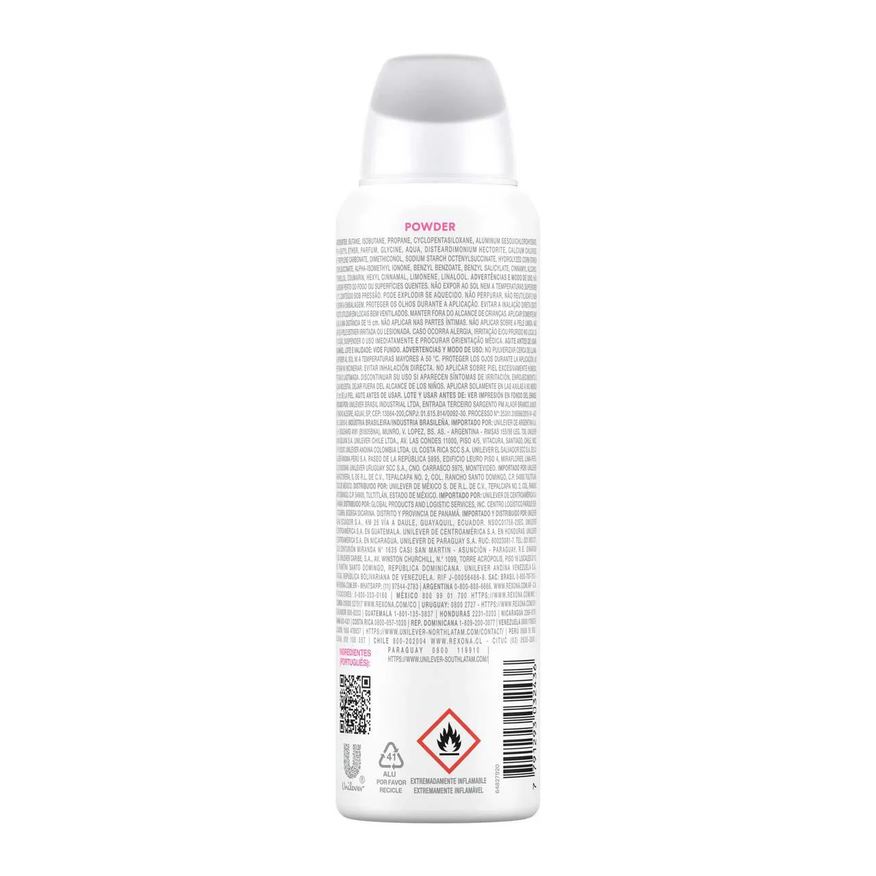 Rexona Desodorante Antitranspirante Aerosol Powder Dry Feminino 72h 150ml