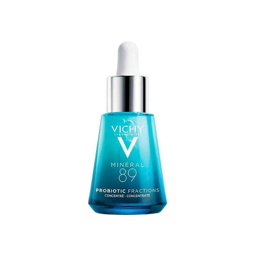 Vichy Sérum Concentrado Iluminador Facial Minéral 89 Frações Probióticas Sérum Booster com Probióticos para Barreira Protetora 30ml