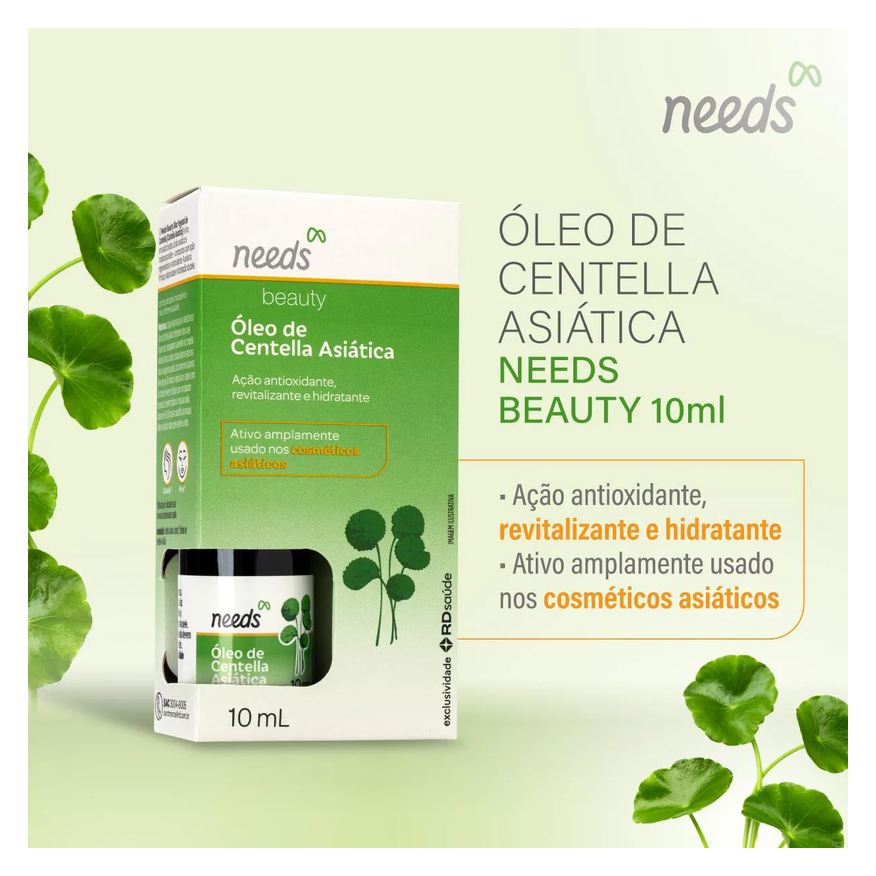 Needs Óleo de Centella Asiática Beauty 10ml