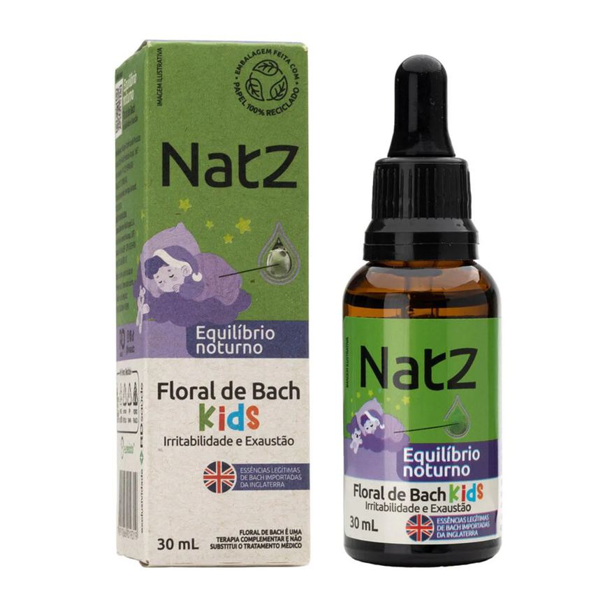 de Floral Bach Natz Kids Equilíbrio Noturno 30ml