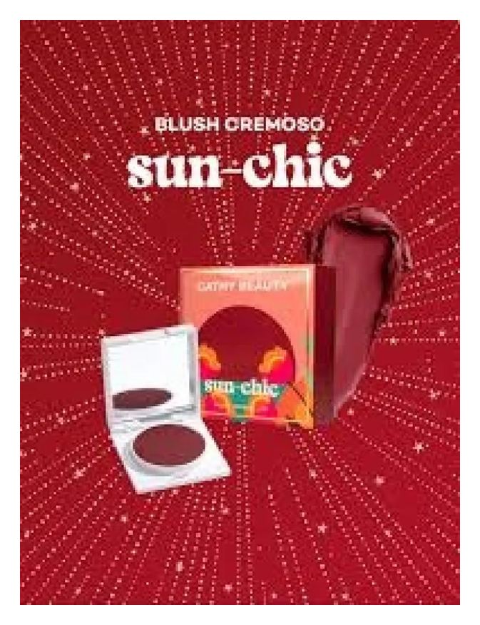 Cathy Beauty Blush Cremoso Sun-Chic