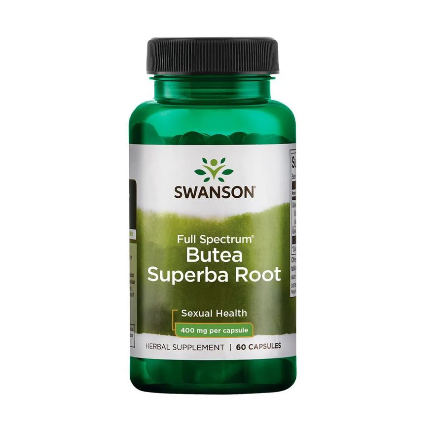 Swanson Full Spectrum Butea Superba Root 400mg 60 Cápsulas Sw1423
