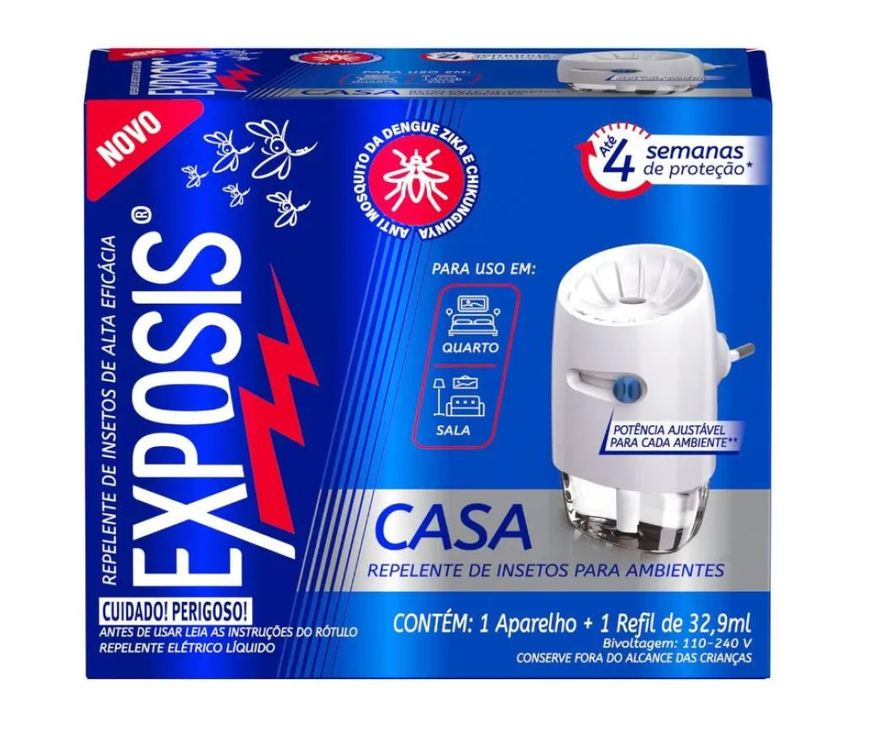 Casa Exposis Repelente de Insetos para Ambientes