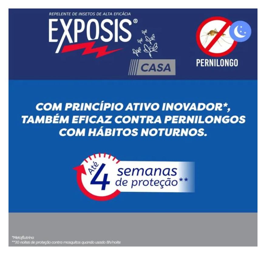 Casa Exposis Repelente de Insetos para Ambientes