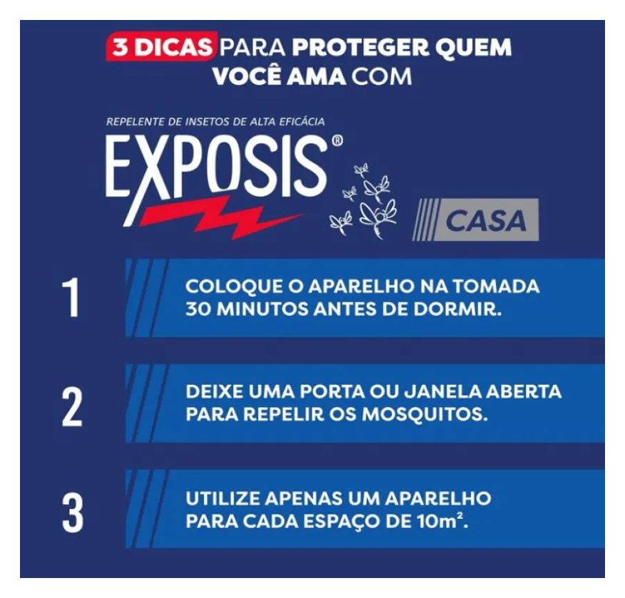 Casa Exposis Repelente de Insetos para Ambientes