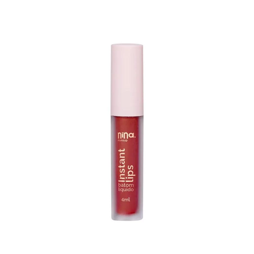 Nina Makeup Instant Lips Rubi Batom Líquido 4ml