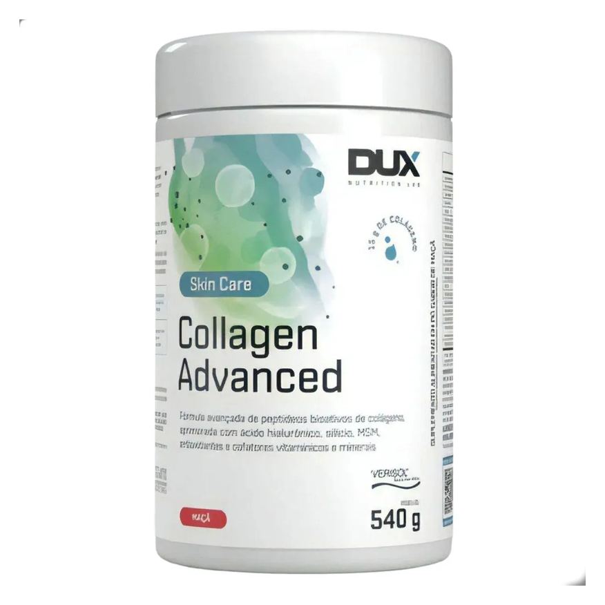 Dux Collagen Advanced Msm Skin Care 540g Nutrition Maçã
