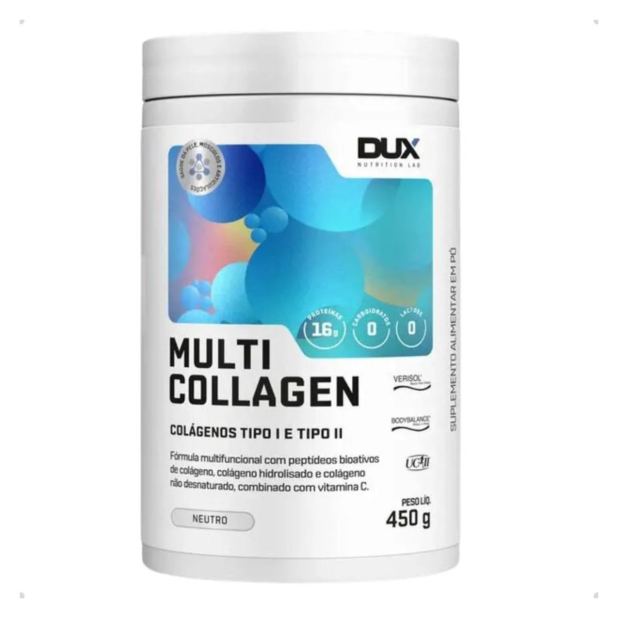 Dux Multi Collagen Pele e Articulações 450g Nutrition Neutro
