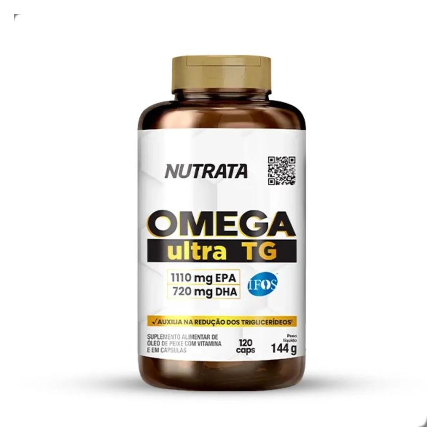 Nutrata Ômega 3 Ultra Ifos Tg Epa Dha 120 Capsulas Natural