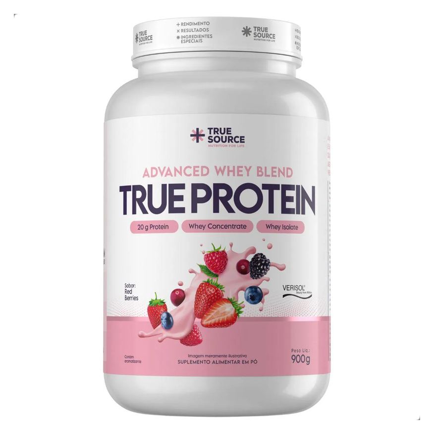 True Whey Protein Advanced Iso Premium 900g True Source RED Berries