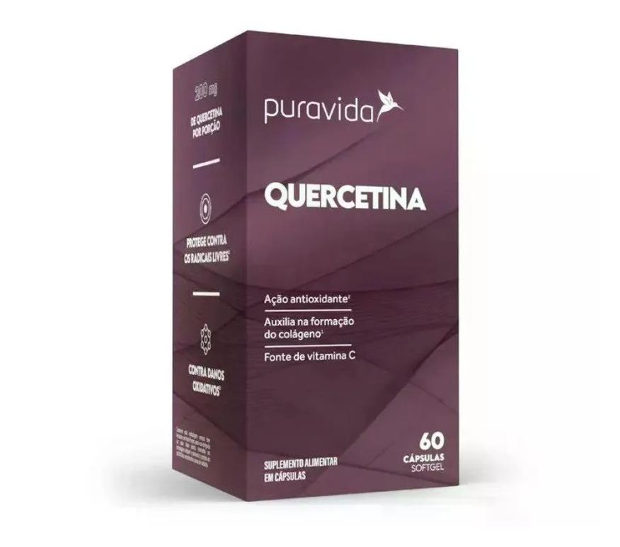 Puravida Antioxidante Quercetina 60 Cápsulas