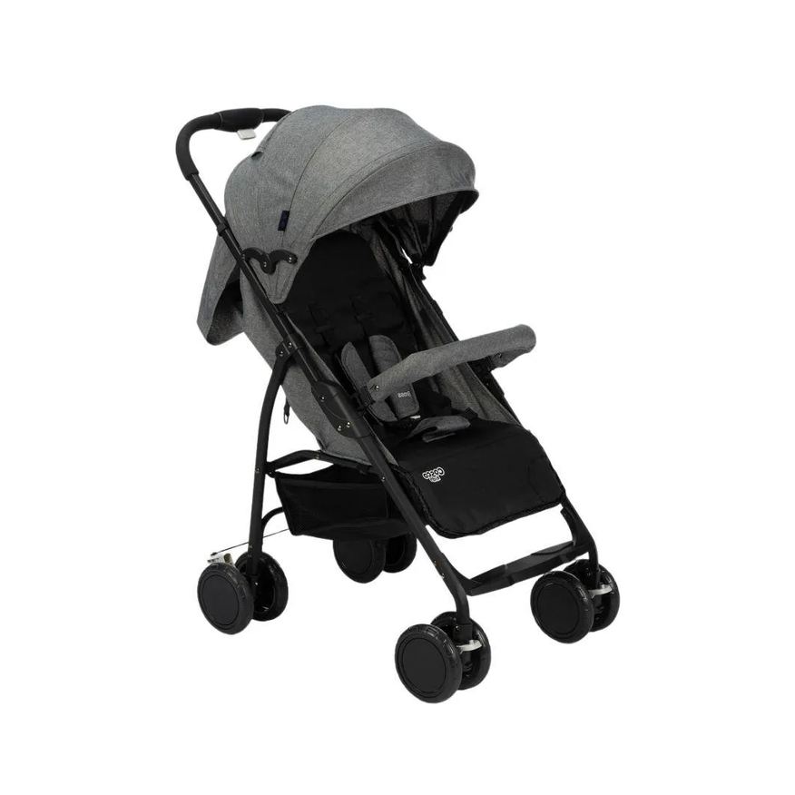 Cosco Carrinho de Bebê Bross Cinza Mescla