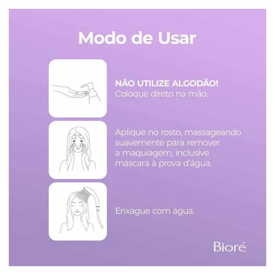 Óleo Bioré Demaquilante Facial - Cleansing Oil Refil 210ml