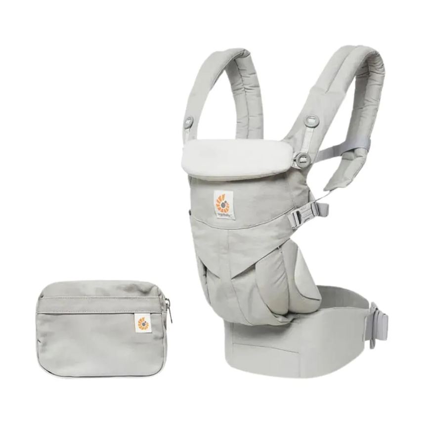 Ergobaby Canguru Bebê 4 Posições Ergonômico Classic Cotton Cinza
