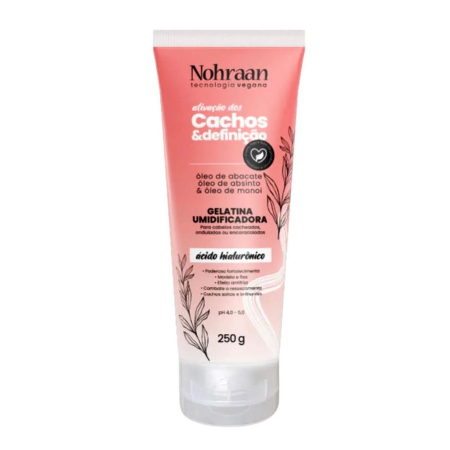 Nohraan Gelatina Umidificadora Cachos Abacate & Absinto 250g