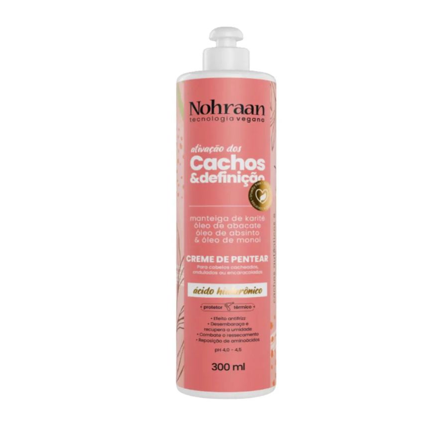 Nohraan Creme de Pentear Cachos Abacate & Absinto 300ml