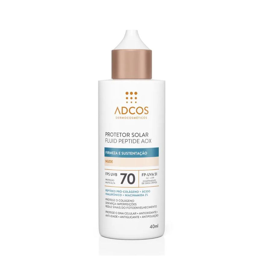 Adcos Protetor Solar Fluid Peptide Aox Fps 70