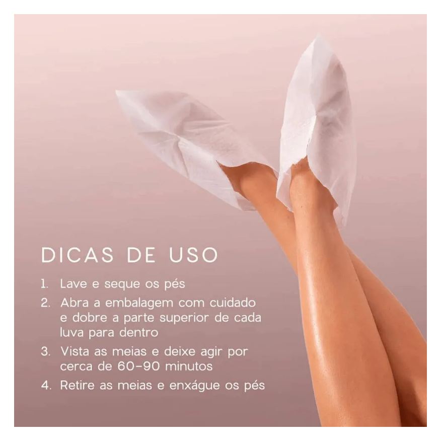 Foot Oceane Peeling Máscara Esfoliante para Pés