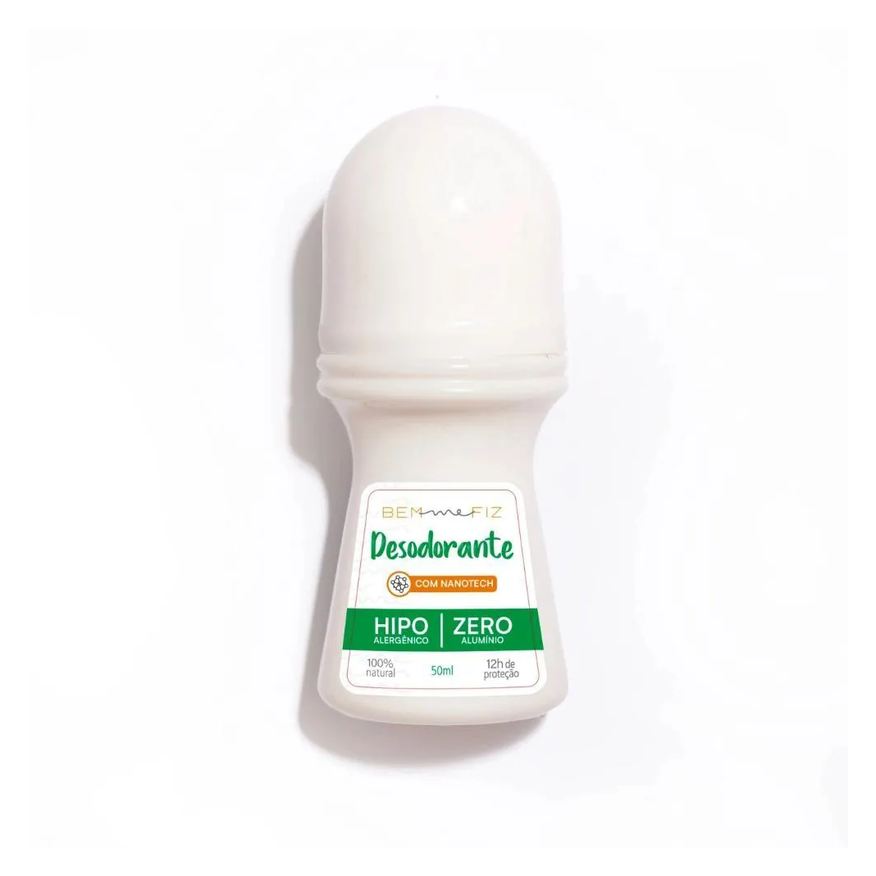 Bem Me Fiz Desodorante Roll-On 50ml sem Alumínio 100% Vegetal