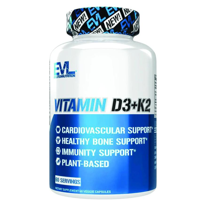 Evlution Nutrition Vitamina K2 D3 60 Vcaps