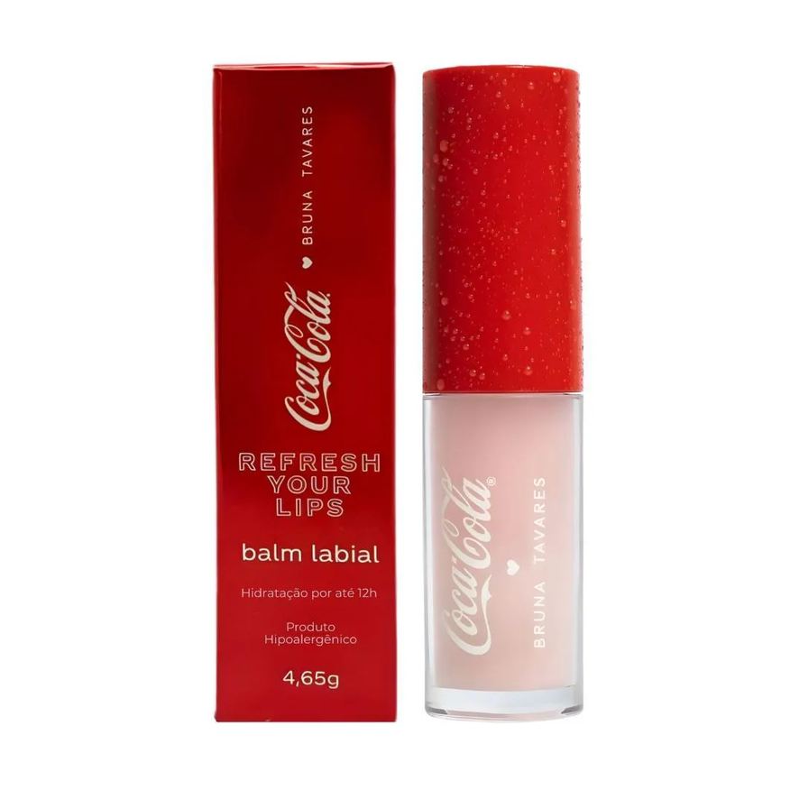 Bruna Tavares Balm Labial Coca-Cola Refresh Your Lips