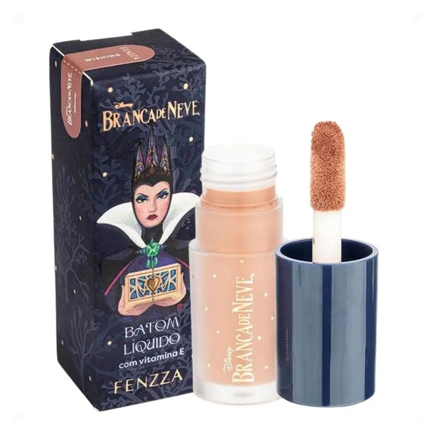 Fenzza Batom Líquido Disney Branca de Neve Rainha Má Wishing Dis230