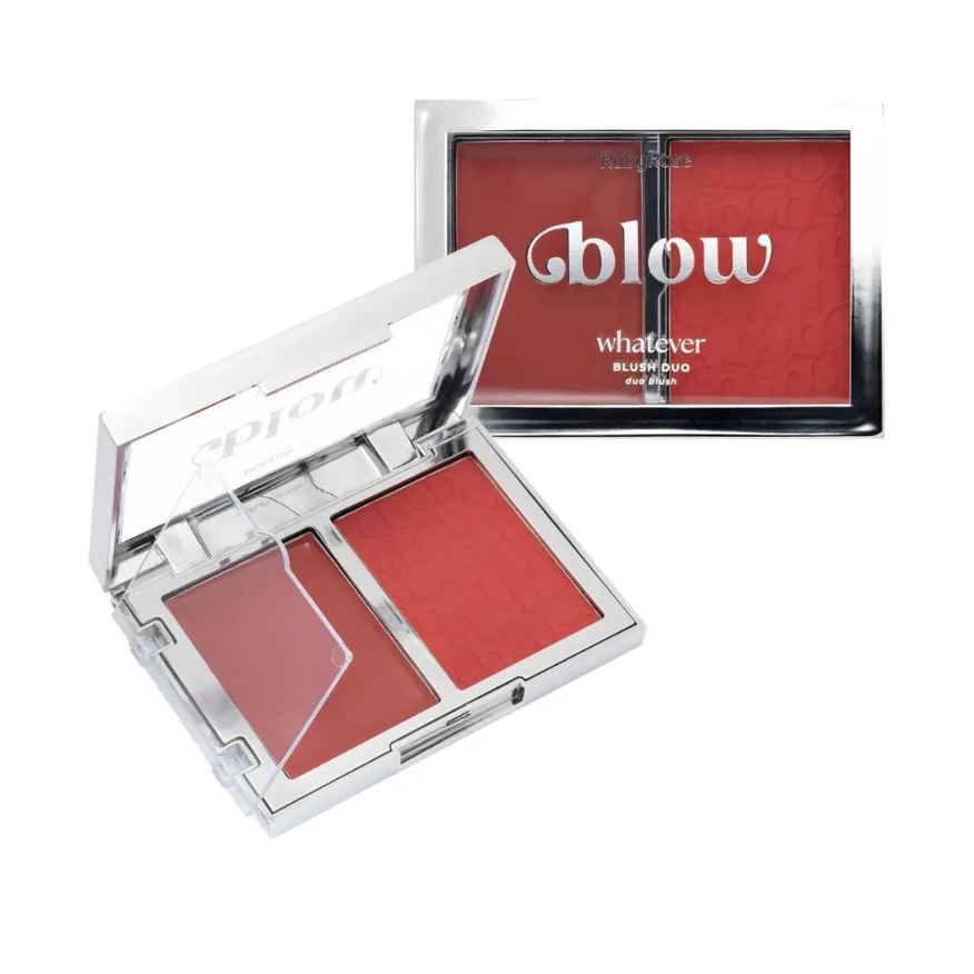 Ruby Rose Blush Duo Blow Whatever Shopping Day Hb-M05-2