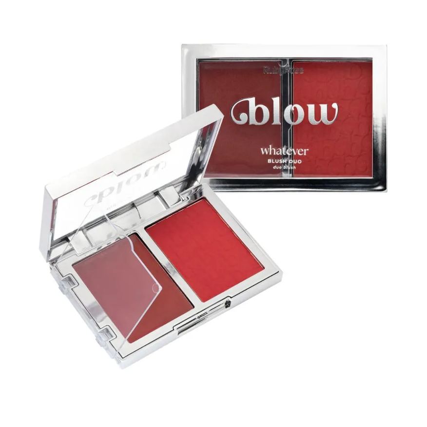 Ruby Rose Blush Duo Blow Whatever Stay Home Hb-M05-3