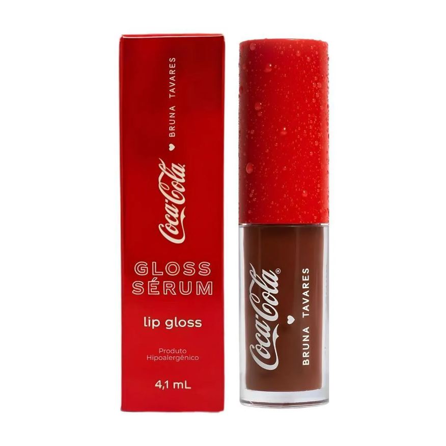 Bruna Tavares Lip Gloss Coca-Cola Gloss Sérum Brown Fizz