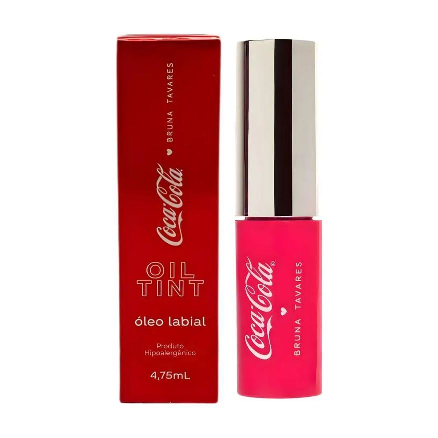 Bruna Tavares Óleo Labial Coca-Cola Oil Tint Bold
