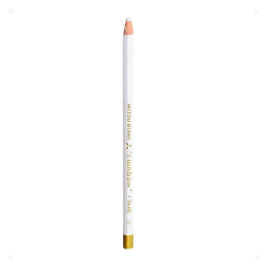 Mitsubishi Lápis Dermatográfico Rainbow Branco 7610-1