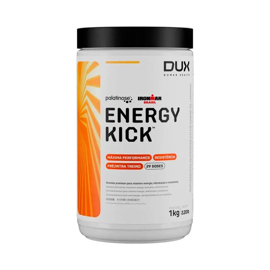Dux Human Health Intra Treino Energy Kick com Palatinose 1kg Sabor Abacaxi