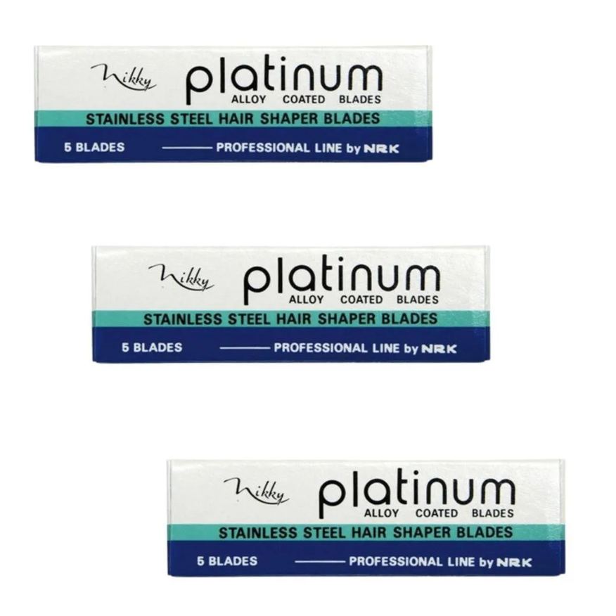 Vikky Kit Lâmina para Navalhete Platinum C/3