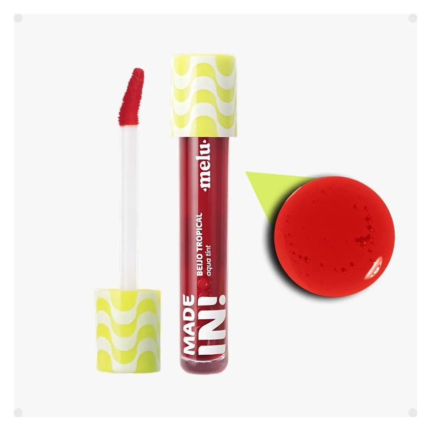Ruby Rose Aqua Tint Made In! Melu Beijo Tropical Laranja com Acerola Rr-L6602-3