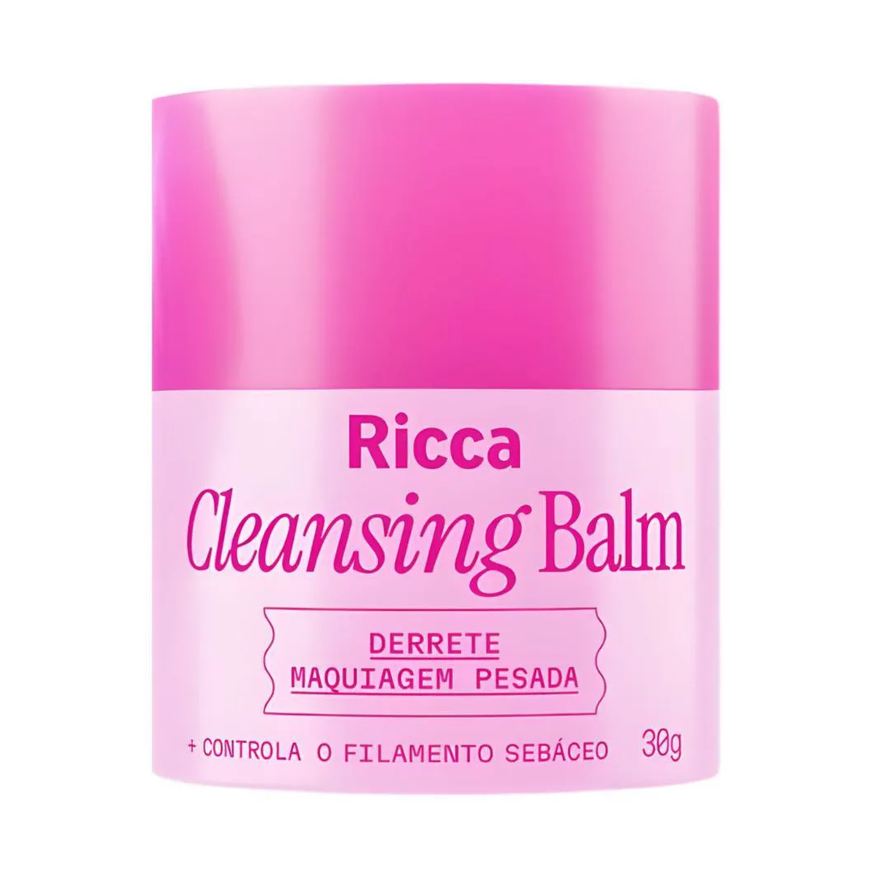Ricca Cleansing Balm Derrete Maquiagem Pesada 30g