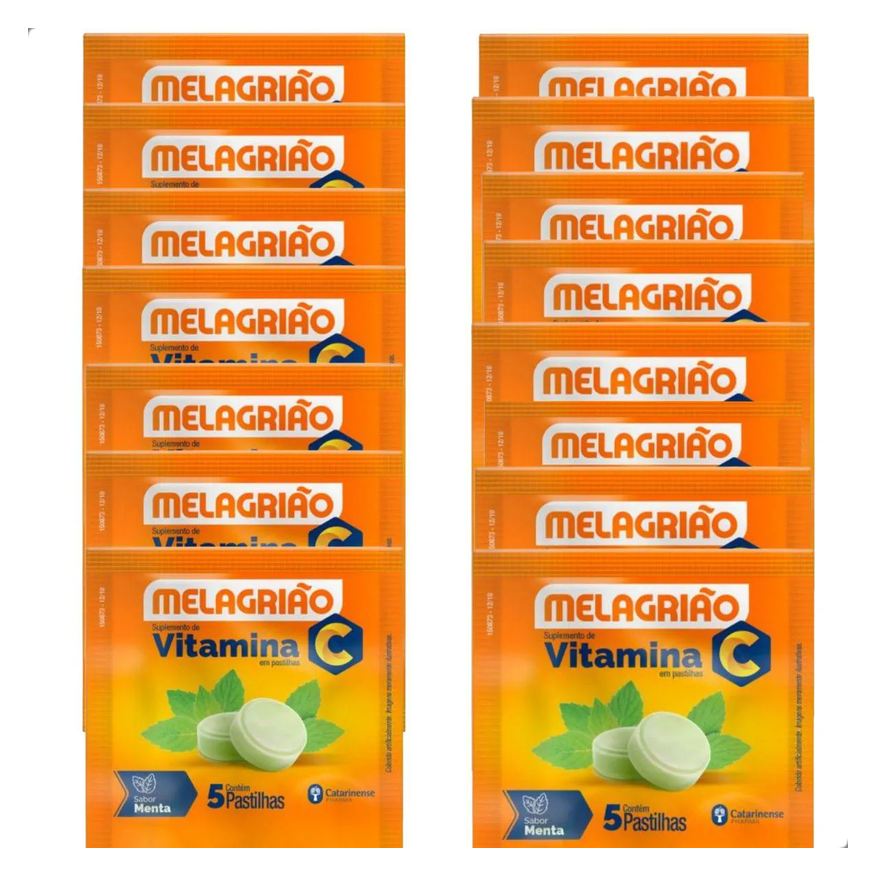 Catarinense Kit Melagrião Vitamina C Immunity 15 Sache