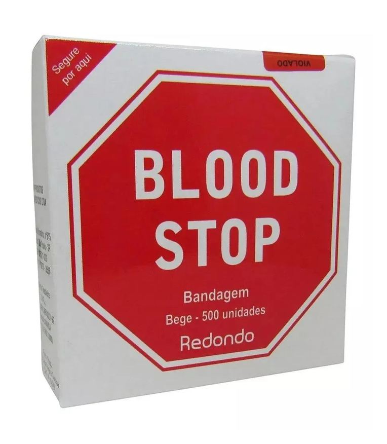 Amp Blood Stop Bege Caixa C/ 500 Unidades