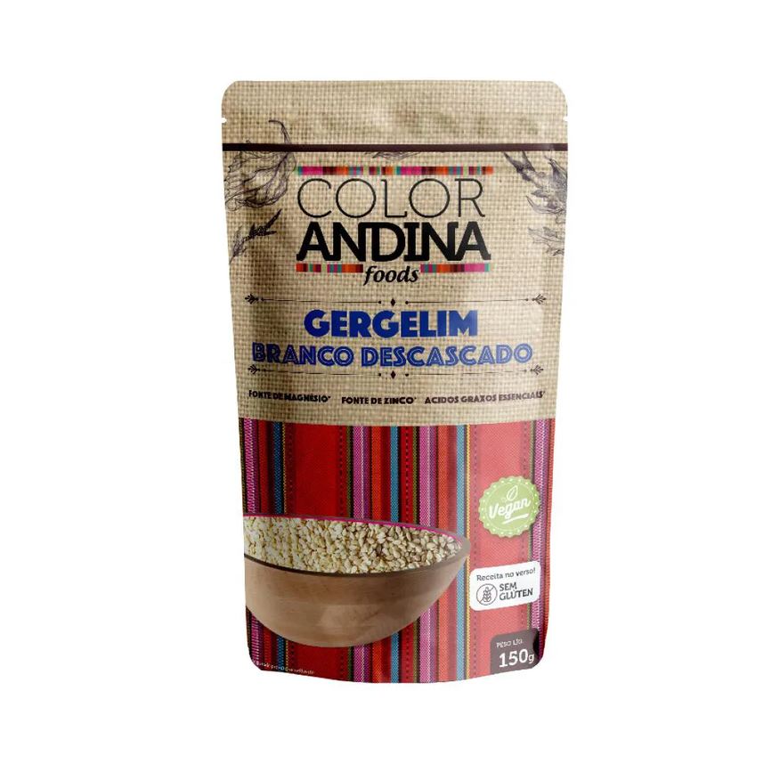 Color Andina Gergelim Branco Descascado 150g