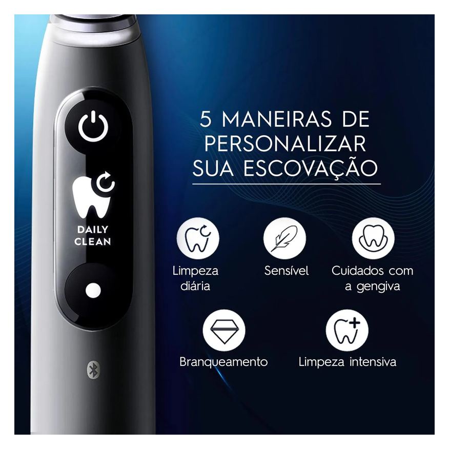 Oral-B Escova de Dente Elétrica iO Series 6 1 Cabo + 4 Refis