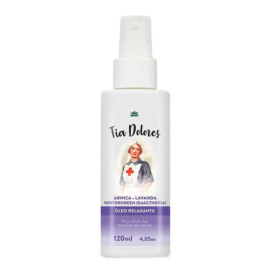 Wnf Óleo Relaxante para Alivio das Tensões de Rotina Tia Dolores 120ml