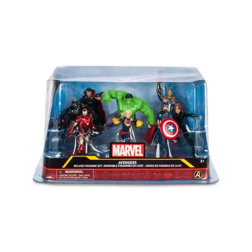 Disney Play Set Bonecos Marvel Avengers Actions Colecionáveis
